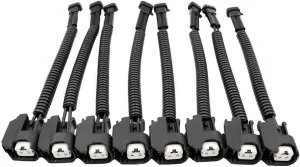 AUTOKAY Injector Adapters Compatible with LQ4 LQ9 4.8 5.3 6.0 Delphi Wire Harness to LS2 LS3 LS7 EV6