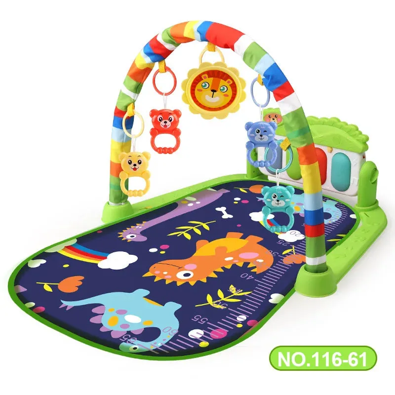 Baby Activity Gym Play Mat Musical Rack