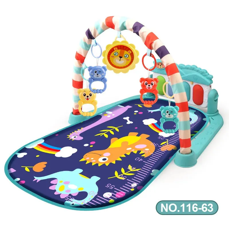 Baby Activity Gym Play Mat Musical Rack
