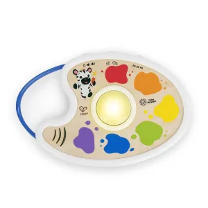 Baby Einstein   Hape Playful Painter Magic Touch Color Palette Light Up Toy, Color Learning Toy, Music Toy, Ages 6  months