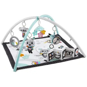 Baby Play Mat Activity Gym - Tummy Time Mat for Babies 0-6 Months with 15 Activities, Machine Washable, 850 X 760mm Floor Play Space - Ideal for Infant Development & Baby Shower Gifts