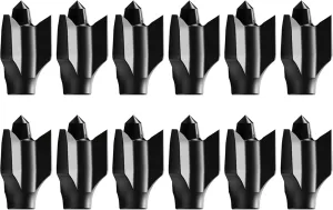 Barnett Demun Blunt Force Tip- 12pk Designed Exclusively for Demun Hyperbolts with Threaded Tips.