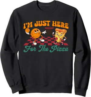 Basketball Pizza Dunk Lovers Food Pizza Sweatshirt
