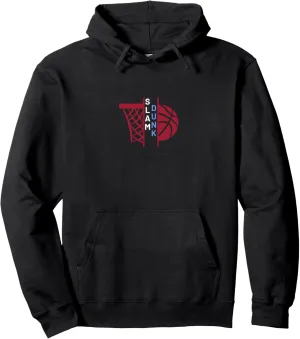 Basketball Slam Dunk America Pullover Hoodie