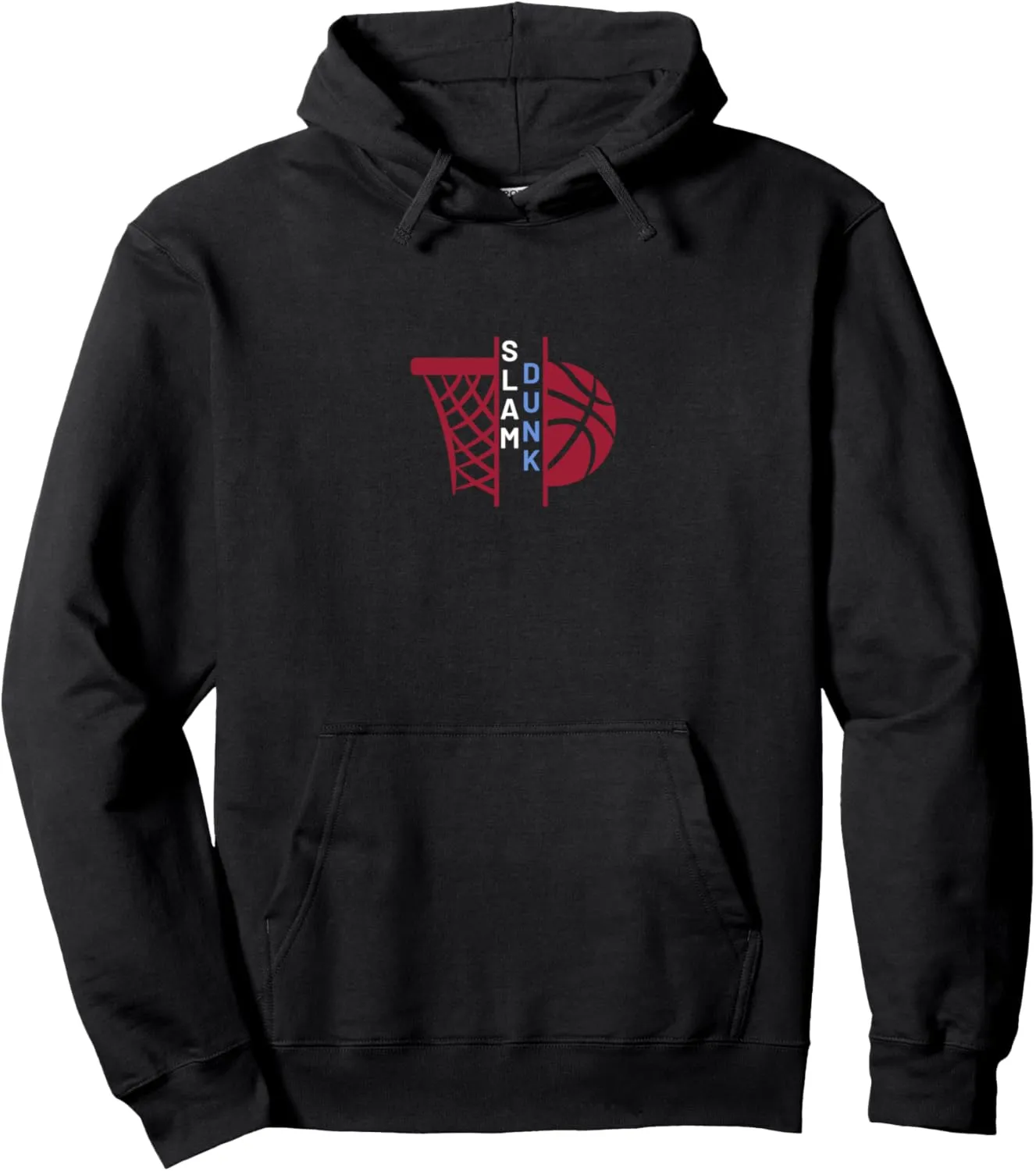 Basketball Slam Dunk America Pullover Hoodie