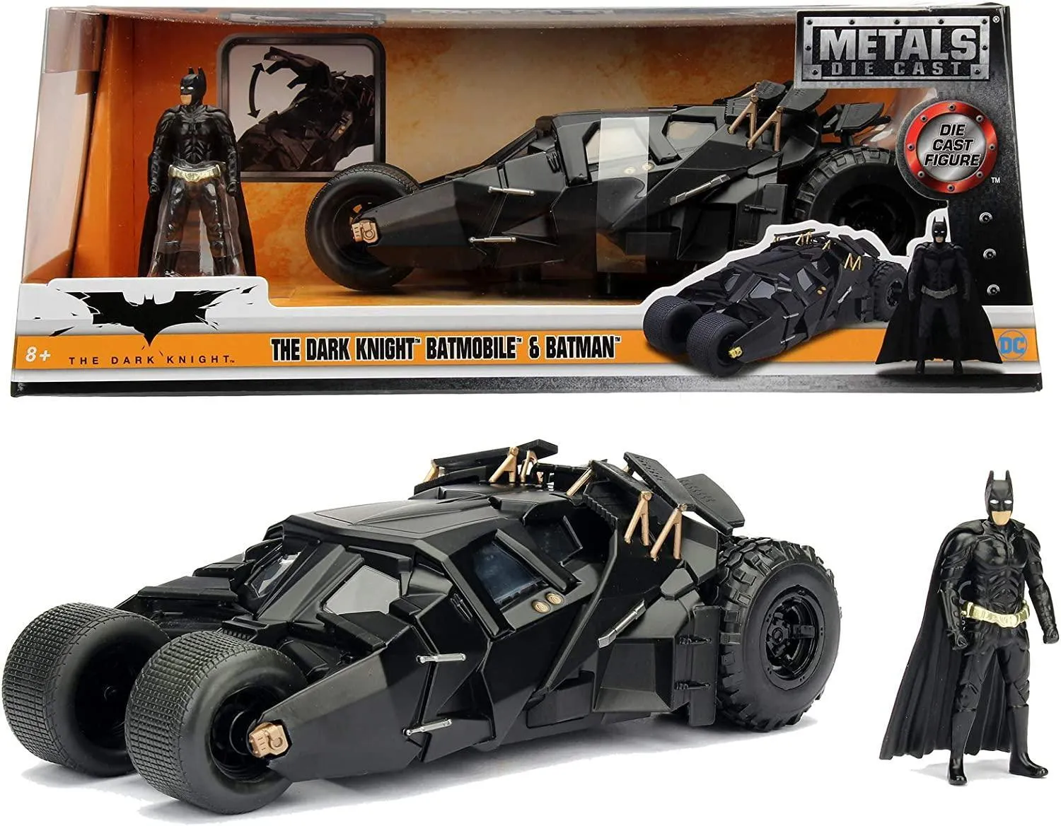 Batman The Dark Knight with Batmobile Car