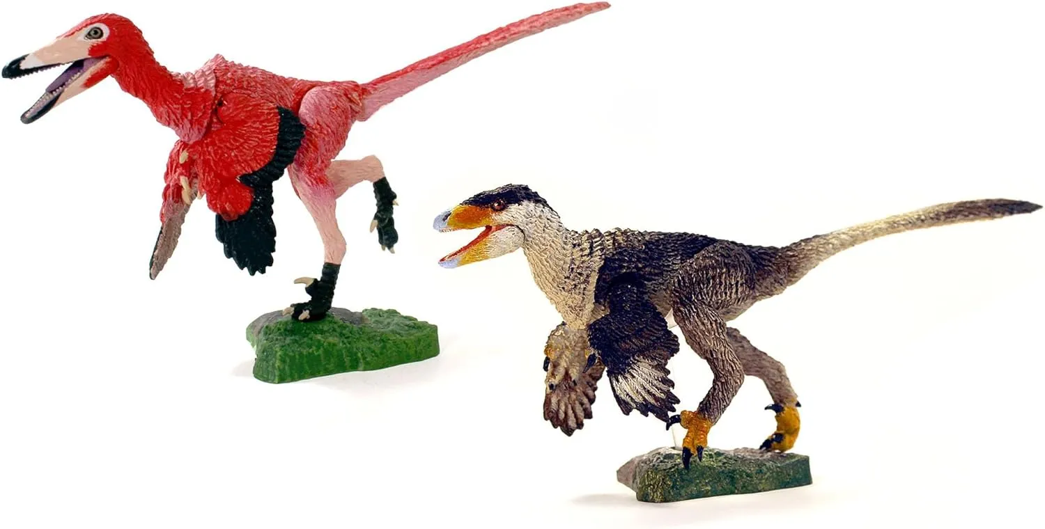 Beasts of the Mesozoic: Western Dinosaur 2-Pack - 6" Buitreraptor g. & Young Stenonychosaurus i. - 1/6th Scale, 2 Articulated Raptor Action Figures