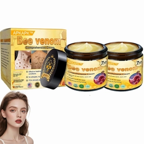 Bee Venom Comprehensive Cream, 2025 New Bee Venom Skin Treatment Cream, Bee Venom Cream-50g, Natural Skin Moisturizer for All Skin Types (2)