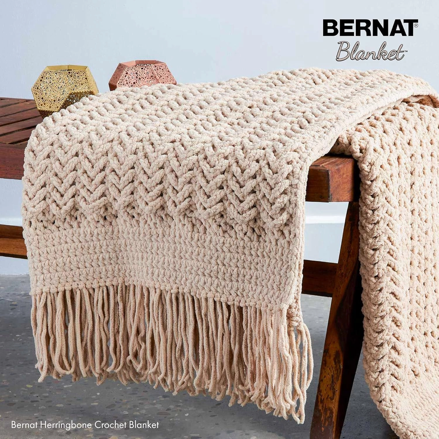 Bernat Blanket BB Twilight Yarn - 2 Pack of 300g/10.5 oz - 100% Polyester - #6 Super Bulky - 220 Yards - Knitting/Crochet