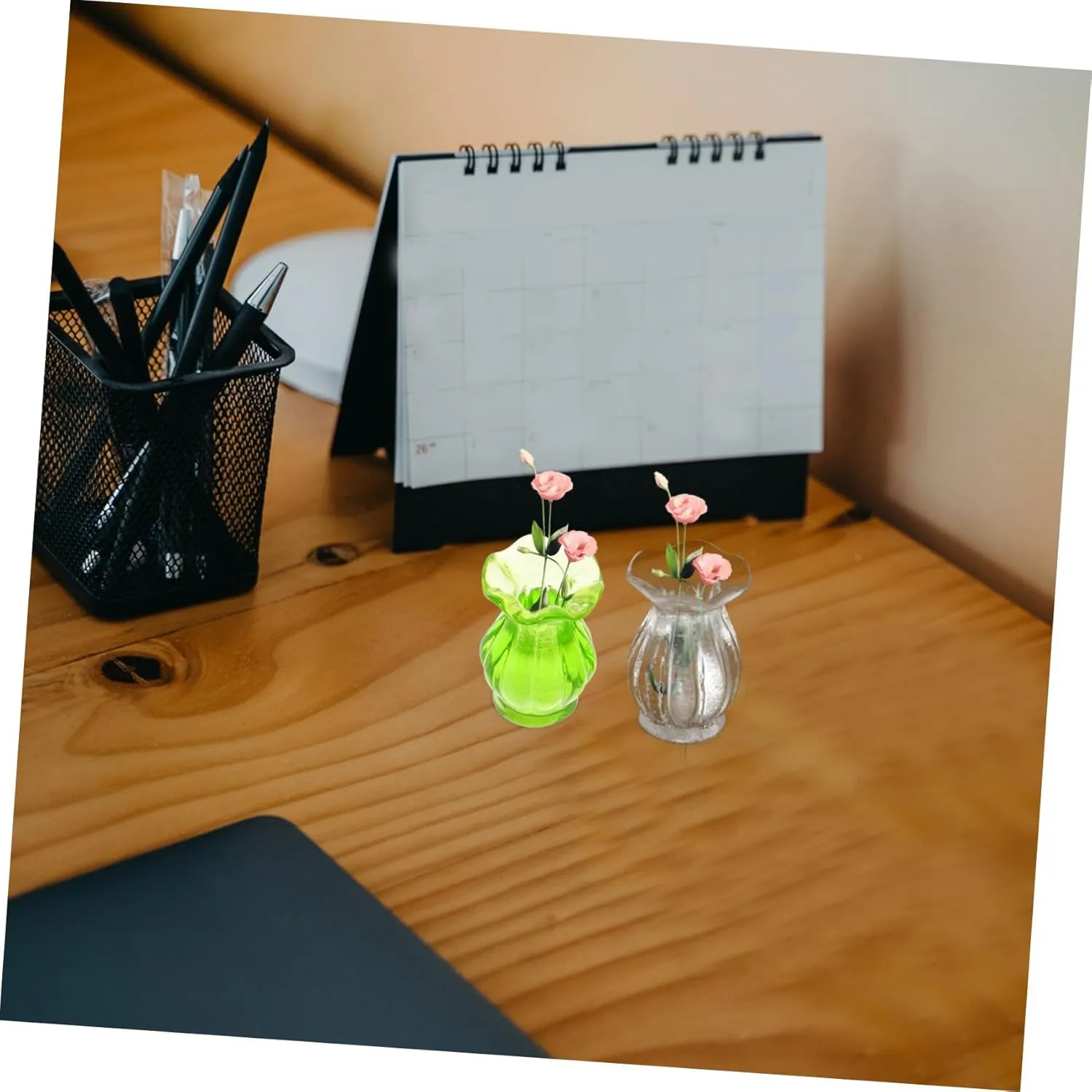 BESPORTBLE 5sets Miniature Vase for Dollhouse Decorations Lifelike House Ornament for Crafts Home Decor and Christmas Includes and 4pcs*5