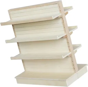 BESPORTBLE Scale Furniture for Dollhouse Lightweight and Miniature Storage Rack for Micro House and Desktop Decor