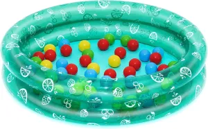 Bestway: Splash & Play - Inflatable Ball Pit Pool - 36" x 8", Kiddie Water Pool, 50 Colorful Balls, Versatile Outdoor & Indoor Use, Toddler & Kids 2 
