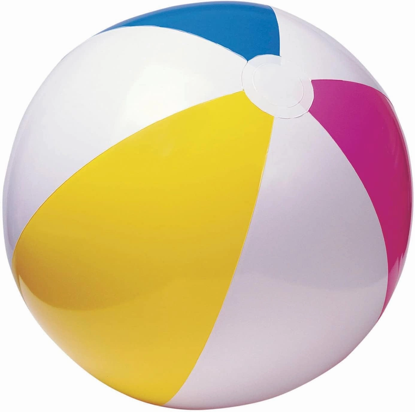 Big Beach Ball Set for Summer, Rainbow Beach Balls for Swimming at The Pool or Beach, Set of 3