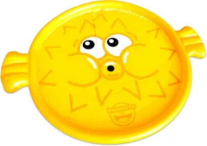 BigMouth Inc Splash Pad Sprinkler Water Toy for Kids, Outdoor Summer Backyard Spray Game for Toddlers - Pufferfish