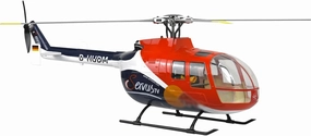 BO105 RC Helicopter Military, 470 Size 2.4G 6CH Remote Control Helicopter Armed RC Aircraft Model with H1 Flight Controller, GPS, Outdoor Toy Gift for Adults -PNP