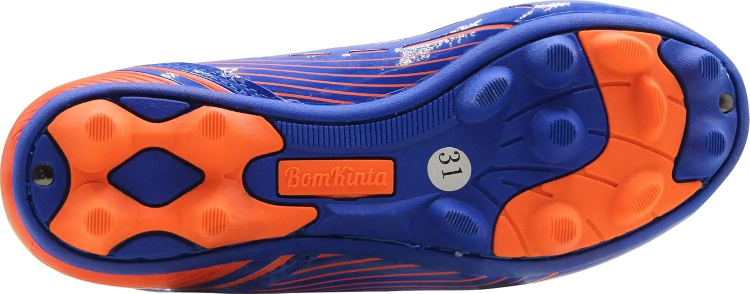 BomKinta Kid's FG Soccer Shoes Athletic Outdoor Soccer Cleats