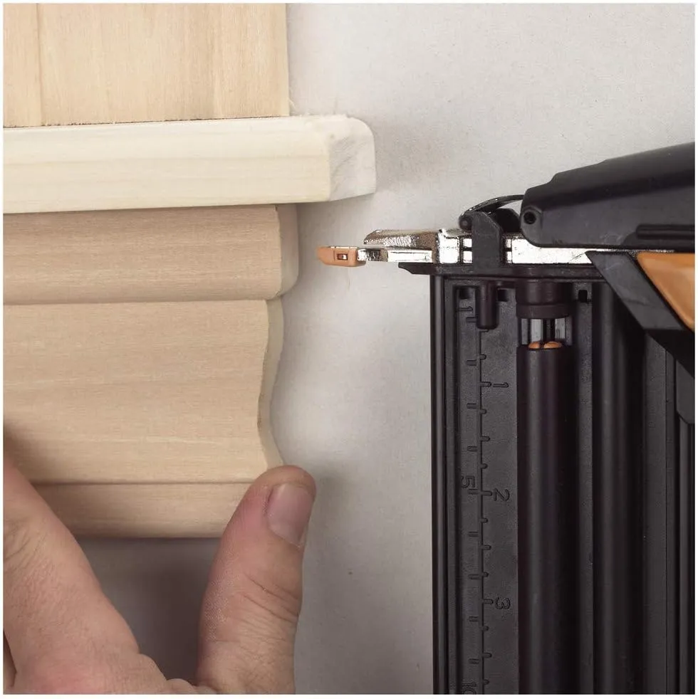 BOSTITCH Brad Nailer Kit, 18GA, Smart Point, Pneumatic (BTFP12233)