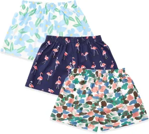 Boxer Shorts for Women Gingham Sleep Y2k Printed Boxers Pj Boxer Short Trendy Checkered Baggy Pj Boxers