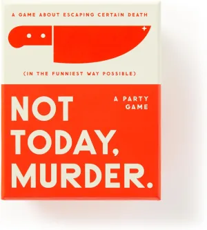 Brass Monkey Not Today, Murder - Social Party Game with 300  Game Card Prompts for Escaping Murder Scenarios