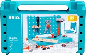 BRIO Builder - 34596 Builder Working Bench | Educational Construction Toy for Kids Age 3 Years Up