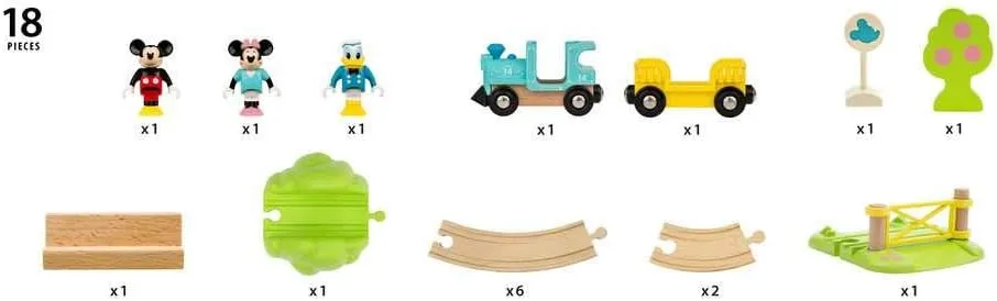 Brio Mickey Mouse Train Set
