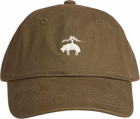 Brooks Brothers Men’s Classic 100% Cotton Twill Baseball Cap - Woven Logo One-Size Adjustable Hat, Navy Classic