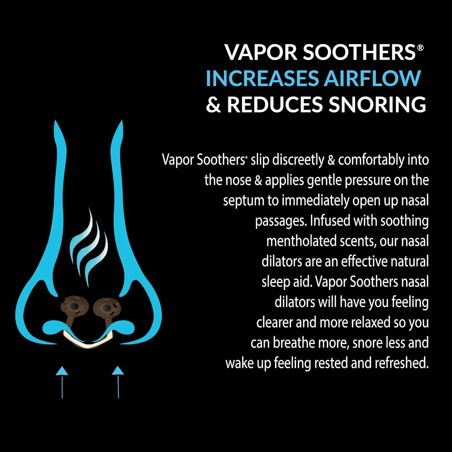 by Scenttech, Snore Reducing- Anti Snoring Aid, Nasal Dilators for Breathing, Instant Nasal Congestion Relief, Cinnamon, 28 Count, Drug-Free