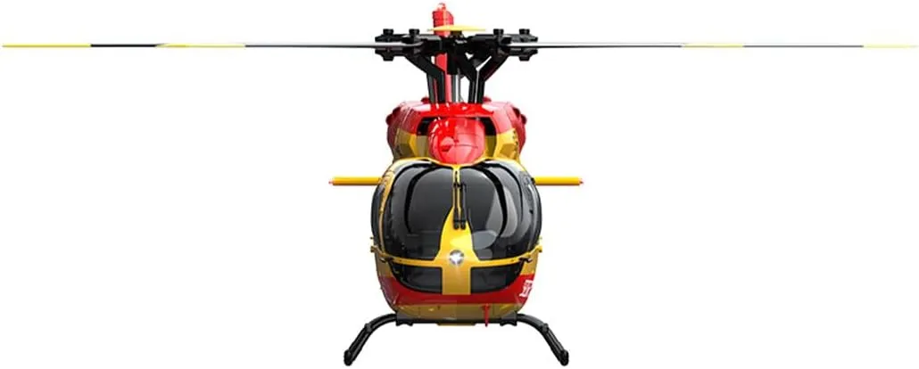 C190 H145 RC Helicopter with 6-Axis Gyro, 1/30 Scale 2.4G 6CH Single-Rotor RC Helicopter with Optical Flow Positioning & Altitude Hold - RTF