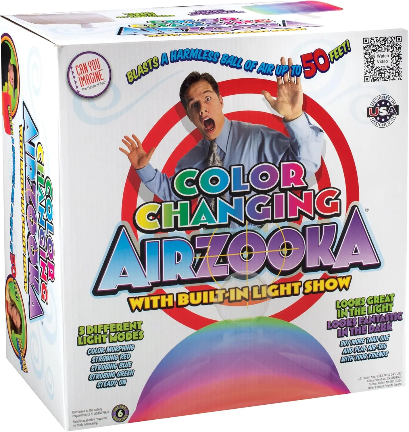 Can You Imagine Airzooka Color Changing Toy