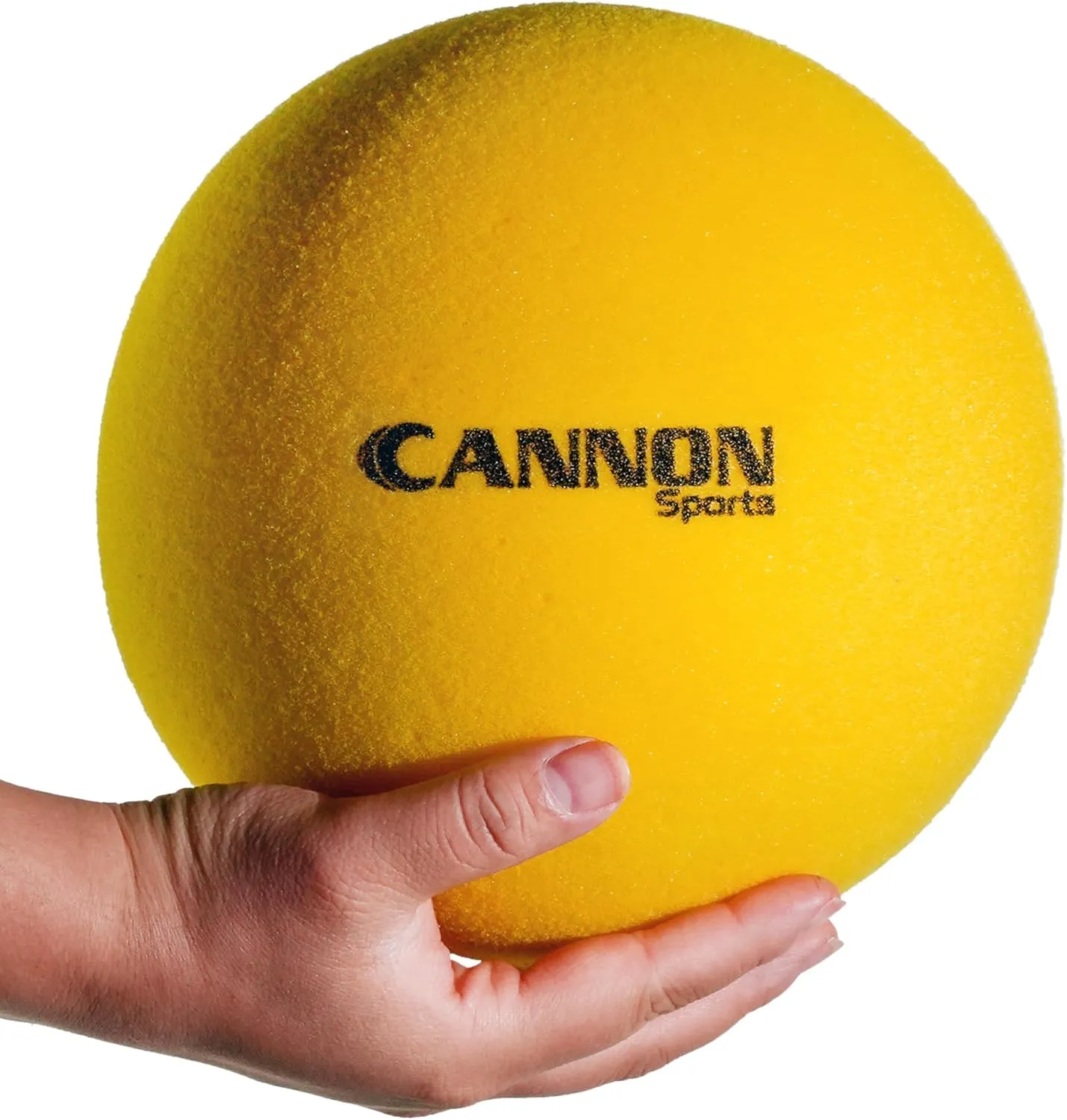 Cannon Sports Soft Foam Ball – Uncoated Medium Density Ball - Lightweight, Safe Play, Indoor/Outdoor Fun - Great for Volleyball, Basketball, Soccer, Dodgeball, and More