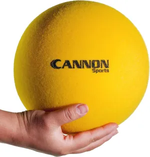 Cannon Sports Soft Foam Ball – Uncoated Medium Density Ball - Lightweight, Safe Play, Indoor/Outdoor Fun - Great for Volleyball, Basketball, Soccer, Dodgeball, and More