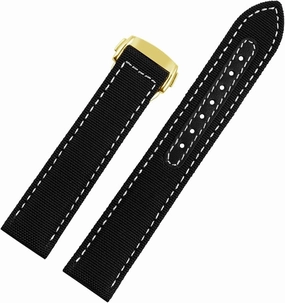 Canvas Nylon Watch Strap 19mm 20mm 22mm Leather Watch Band Bracelet Smart Watch Universal Wristband Accessories