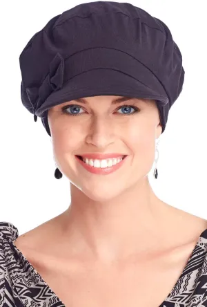 Cardani 100% Cotton Ball Cap with Detachable Bow Versatility Hat - UPF 50  Sun Protection