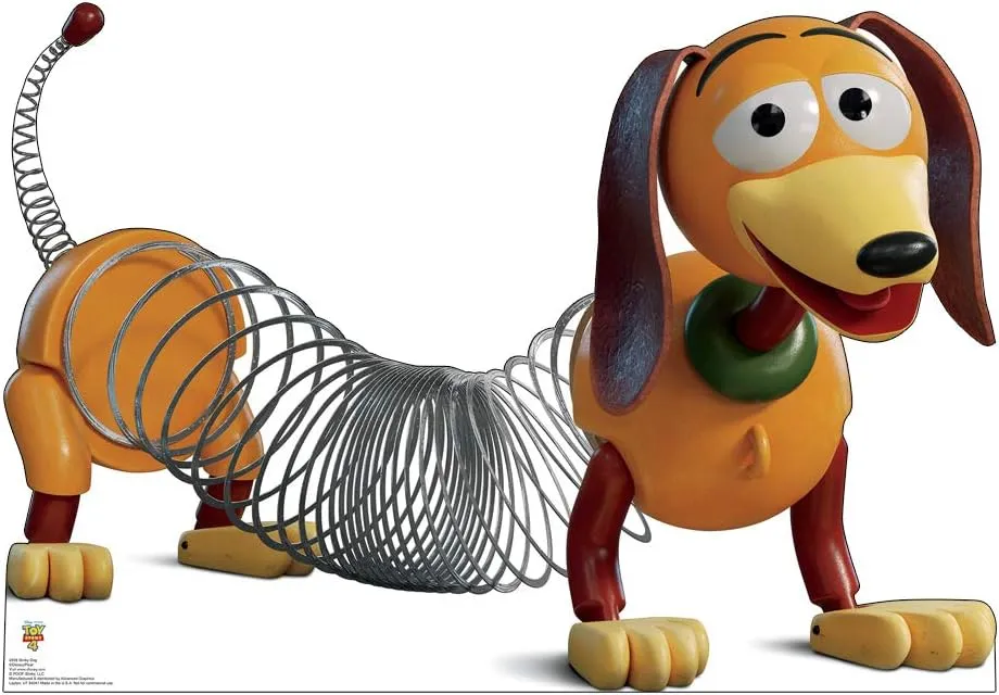 Cardboard People Slinky Dog Life Size Cardboard Cutout Standup - Disney Pixar Toy Story 4 (2019 Film)