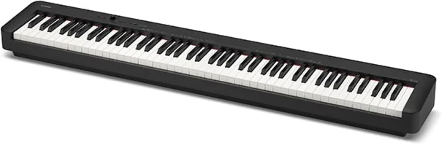 Casio CDP-S160 – 88-Key Weighted Digital Piano with Scaled Hammer Action Keyboard | Duet Mode for Students | Realistic Feel, Slim & Portable | Built-In Tones, Effects, USB-MIDI, Speakers | Black