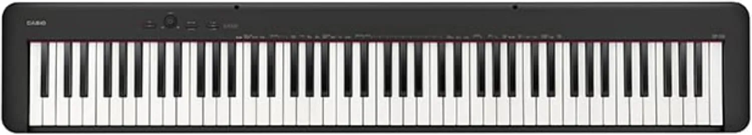 Casio CDP-S160 – 88-Key Weighted Digital Piano with Scaled Hammer Action Keyboard | Duet Mode for Students | Realistic Feel, Slim & Portable | Built-In Tones, Effects, USB-MIDI, Speakers | Black