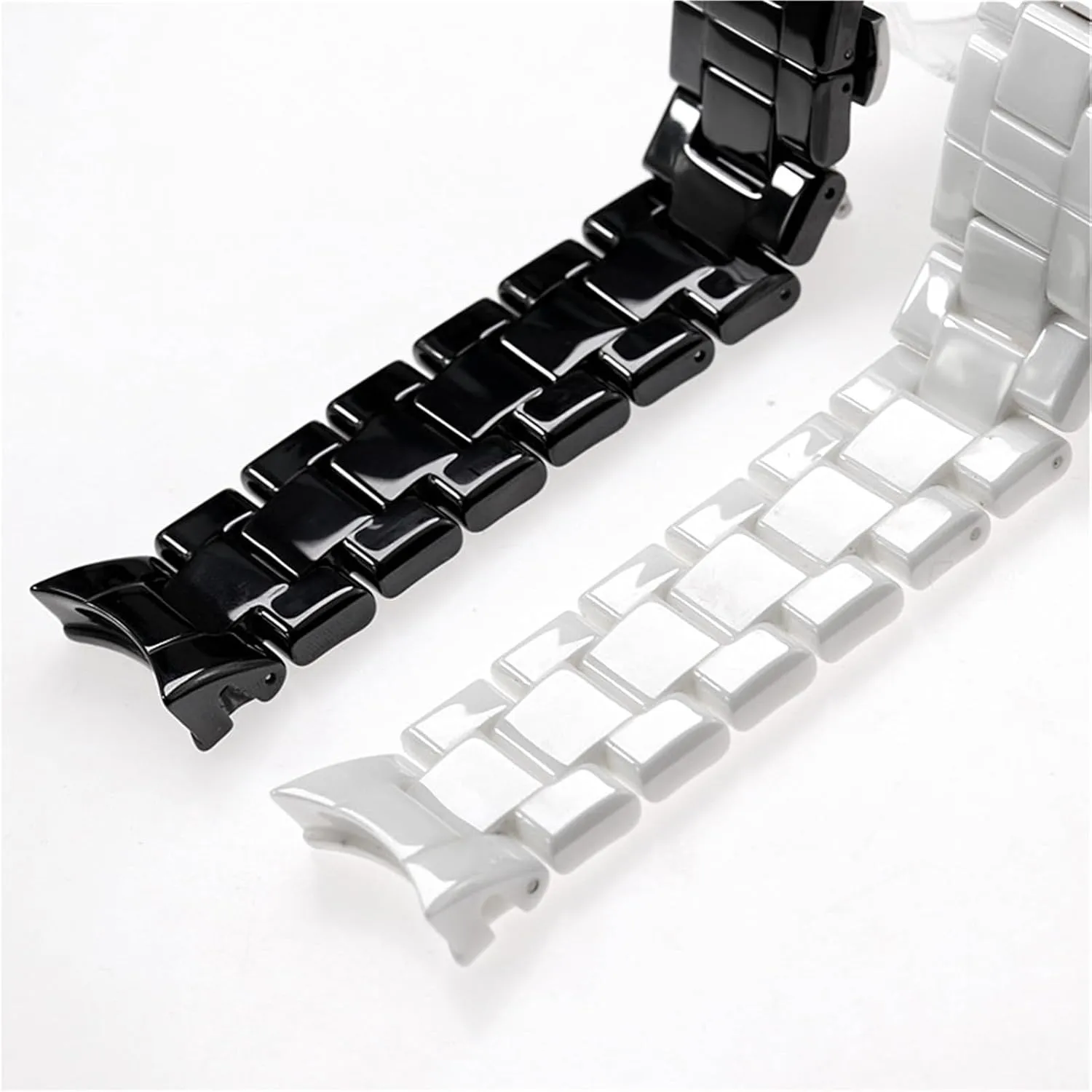 Ceramic Watch Band 18mm 22mm Universal Wristband Men's Women's Replacement Bracelet Suitable for Smart Watch Quartz Watch