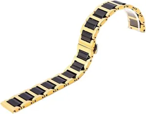 Ceramic Watch Bands Quick Release Watch Strap For Men Women Stainless Steel Links Removable Wristband