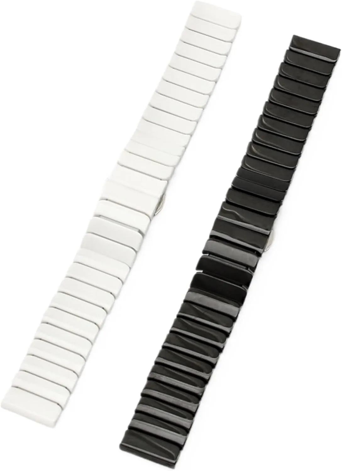 Ceramic Watch Strap Quick Release Bracelet 20mm 22mm Universal Replacement Wristband Suitable for Smart Watch Quartz Watch Watch Accessories(White,20mm)