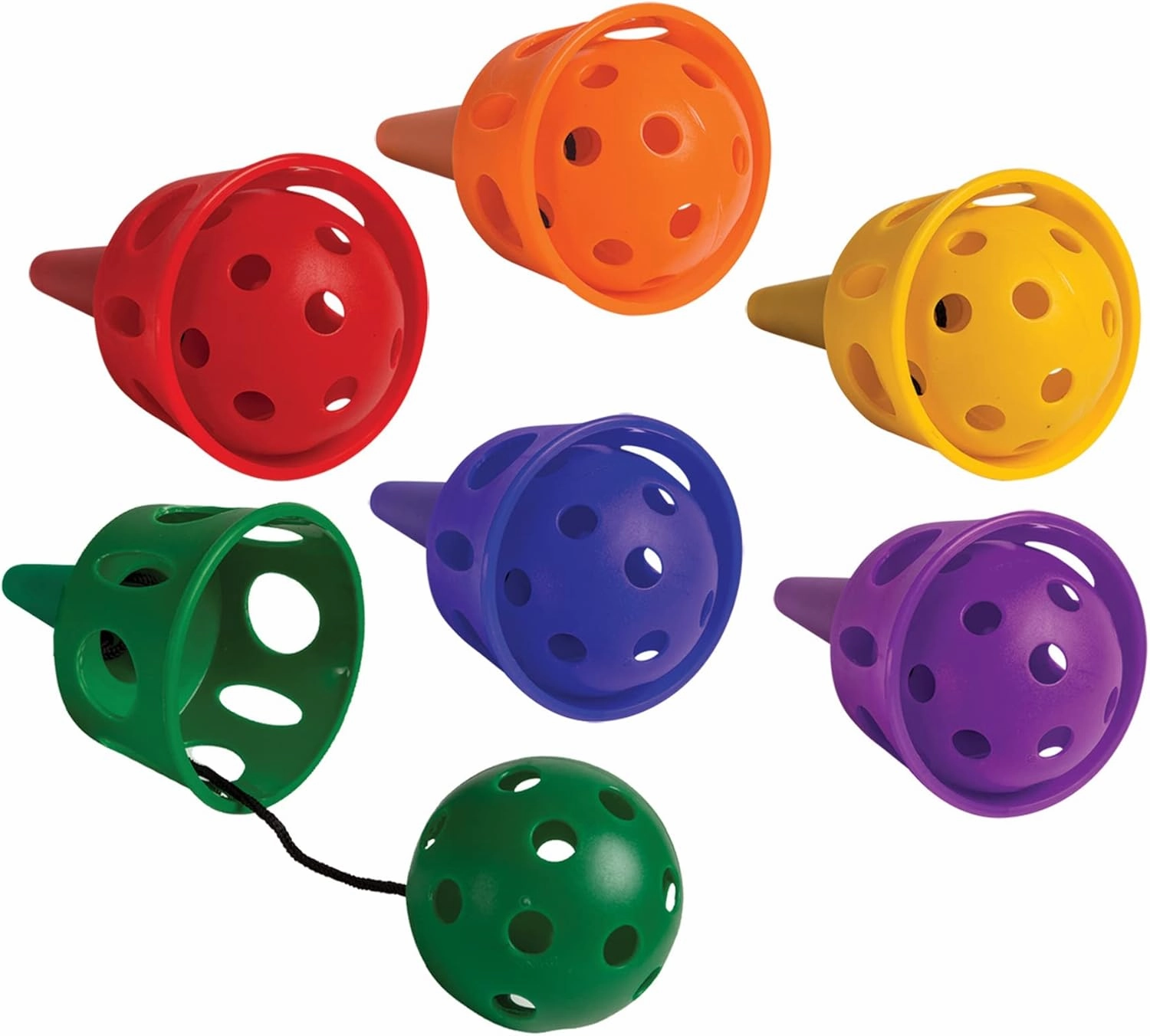 Champion Sports Catch A Ball Set: Classic Kids Outdoor Party Game for Lawn, Camping & Beach
