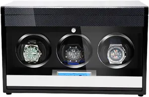 Chandelier Watch Winders Wooden Watch Storage Case Smart Watches Winder with LED Light Mechanical Watch Automatic Shaker Watch Win Chandelier