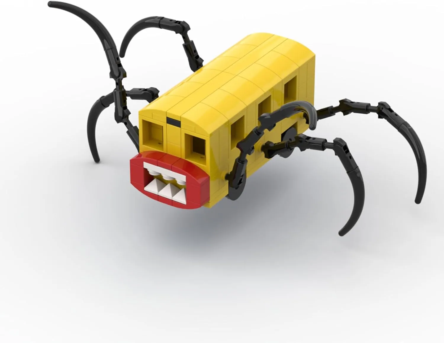 Charles Figure Building Block Set, Horror Game Spider Train Monster Model Toys Collectible Building Bricks Birthday Gift for Kids Adults Fans (874 Pcs)