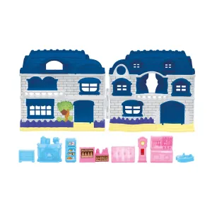 Cinderella Mansion Doll House | Girls Role Playset | Pretend Play | Doll House with Furniture | Dollhouse Accessories | Imaginative Play | Playhouse | For Kids Age 3  years