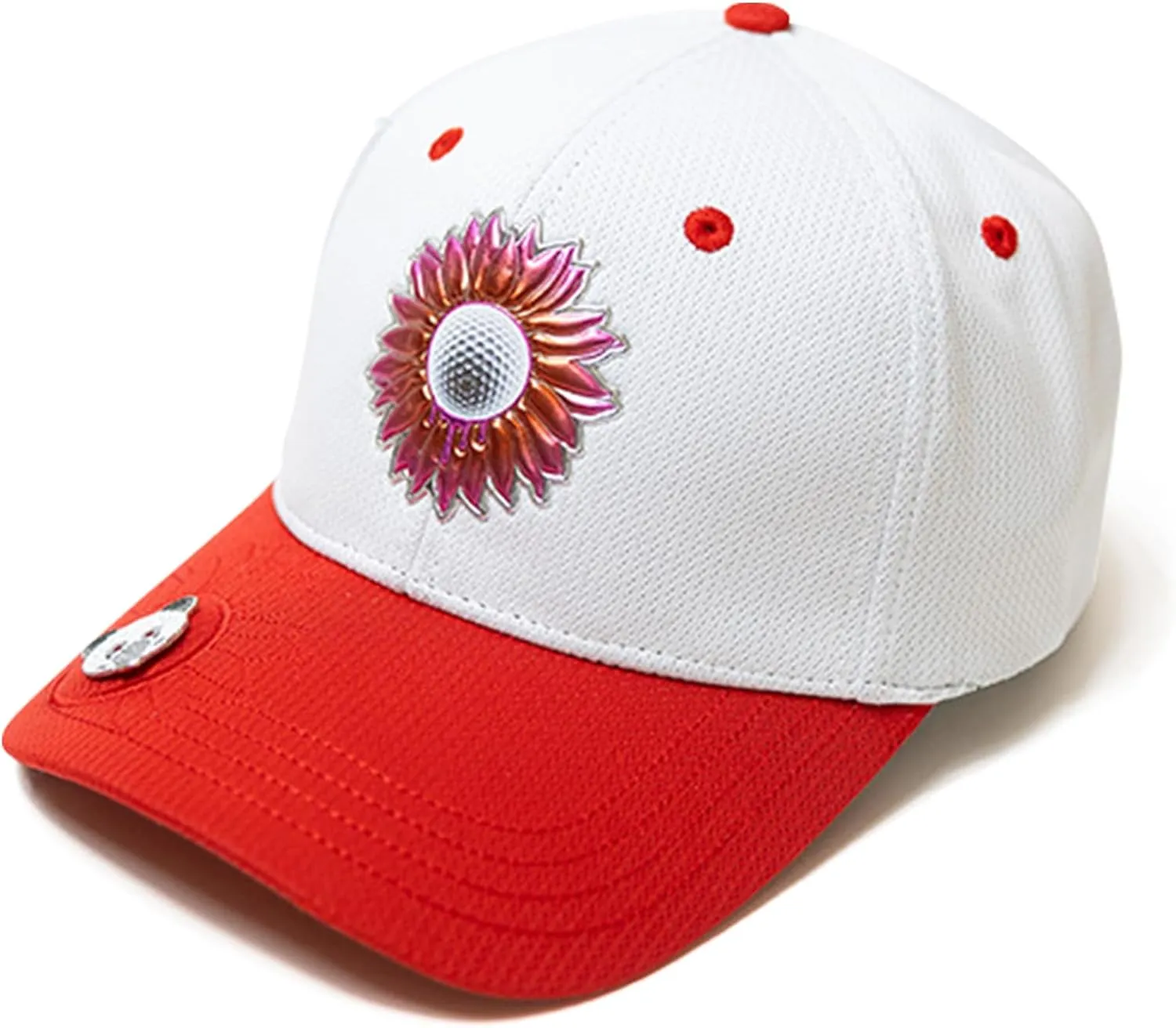 Classic Golf Hats - Tee Holder & Magnetic Ball Marker - Sweat-Stain Resistant - 100% Custom Made