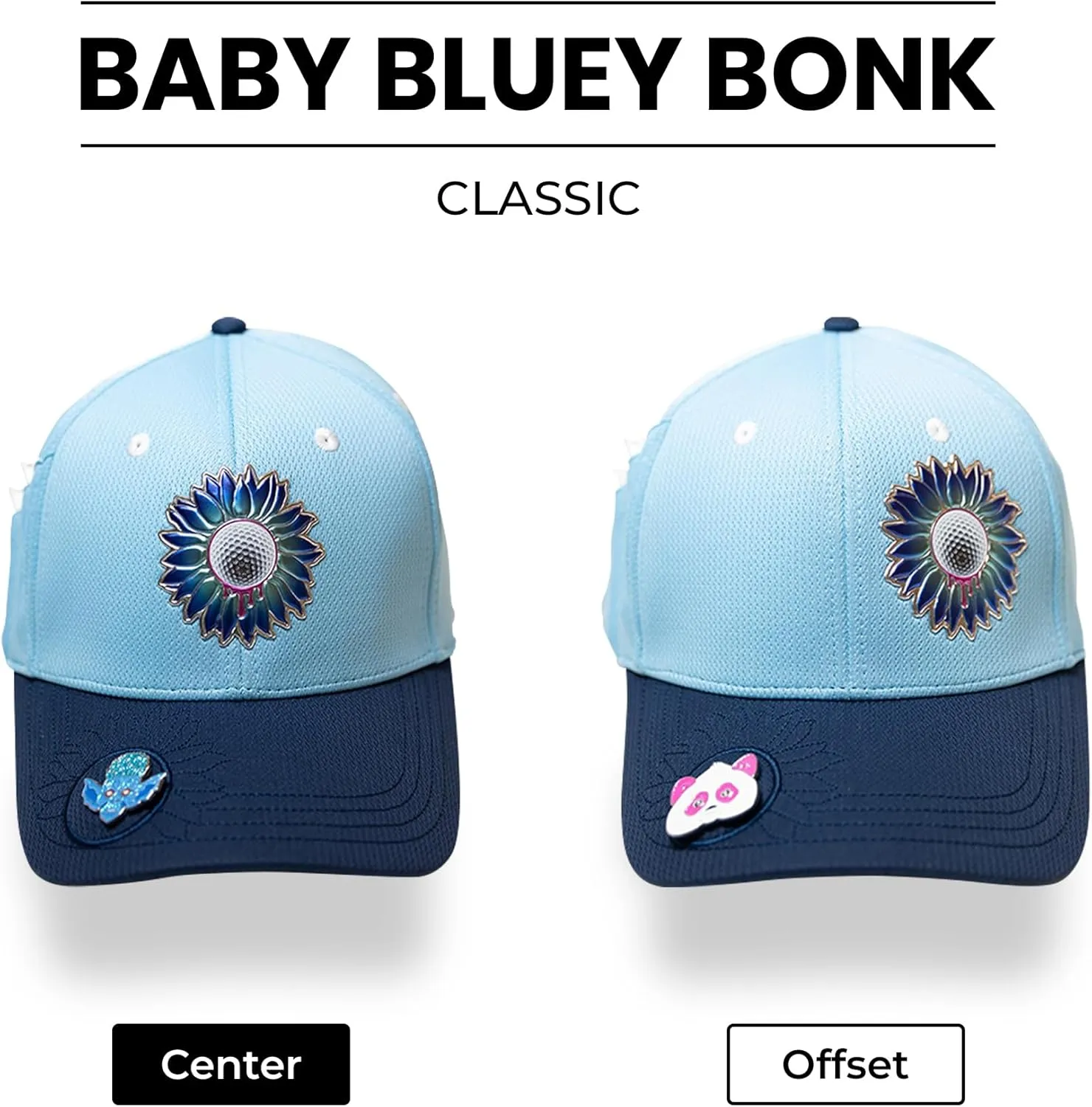 Classic Golf Hats - Tee Holder & Magnetic Ball Marker - Sweat-Stain Resistant - 100% Custom Made