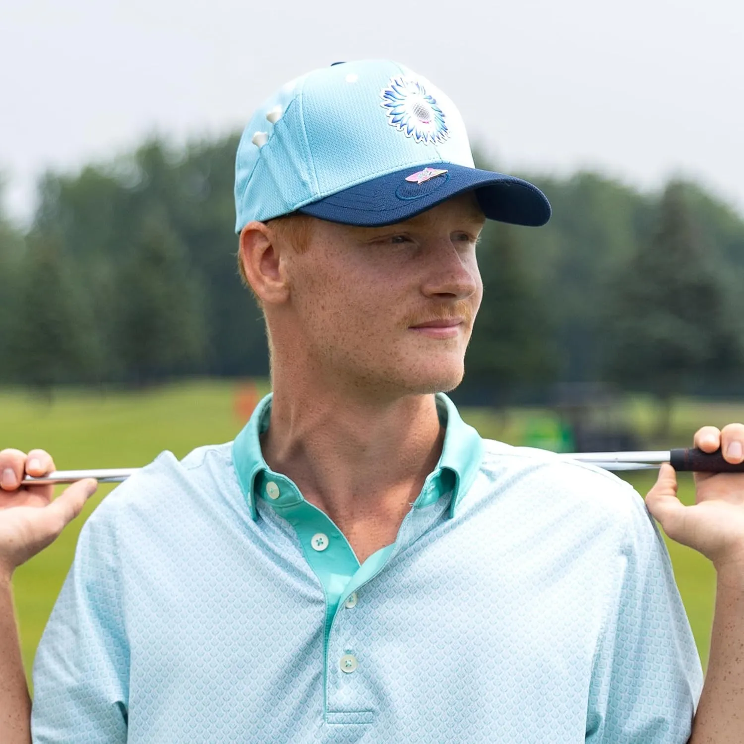 Classic Golf Hats - Tee Holder & Magnetic Ball Marker - Sweat-Stain Resistant - 100% Custom Made