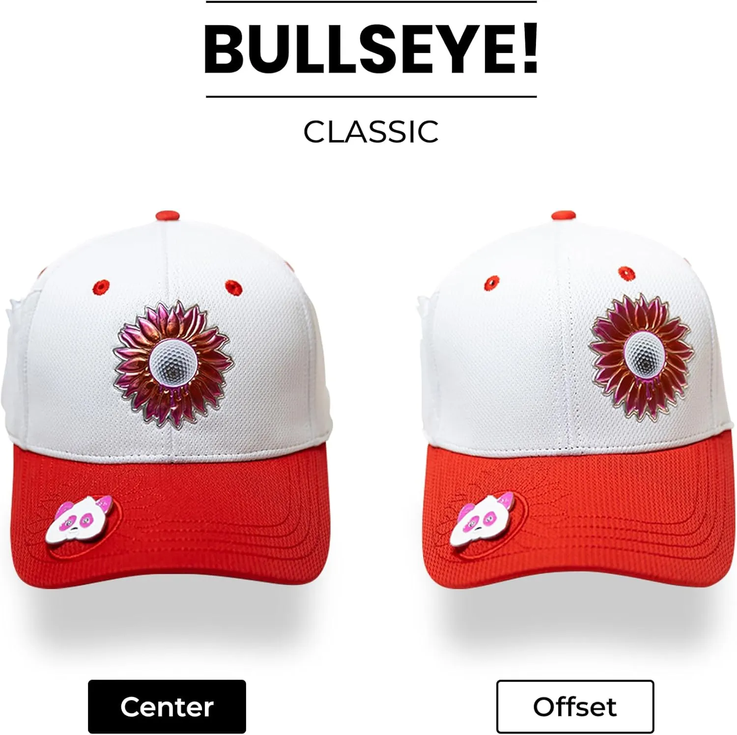 Classic Golf Hats - Tee Holder & Magnetic Ball Marker - Sweat-Stain Resistant - 100% Custom Made