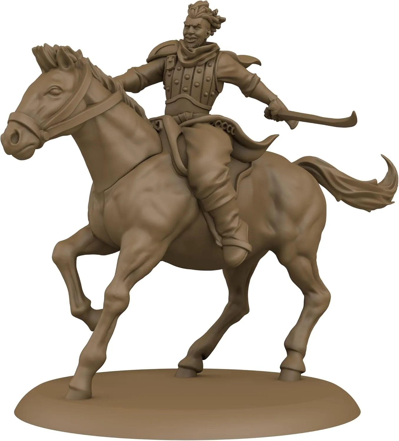 CMON A Song of Ice and Fire Tabletop Miniatures Bloody Mummer Zorse Riders Unit Box - Mercenary Mounted Mayhem, Strategy Game for Adults, Ages 14 , 2  Players, 45-60 Minute Playtime, Made by CMON