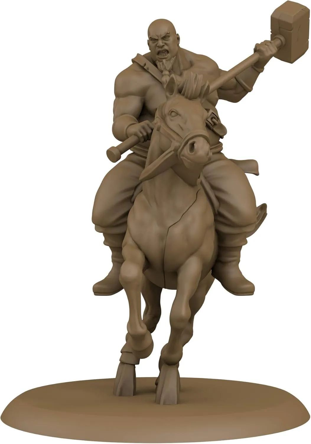 CMON A Song of Ice and Fire Tabletop Miniatures Bloody Mummer Zorse Riders Unit Box - Mercenary Mounted Mayhem, Strategy Game for Adults, Ages 14 , 2  Players, 45-60 Minute Playtime, Made by CMON