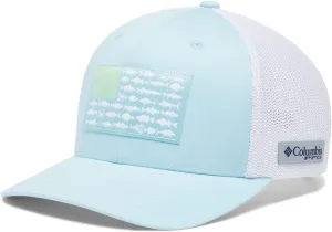 Columbia PFG Fish Flag Mesh Ball Cap-High